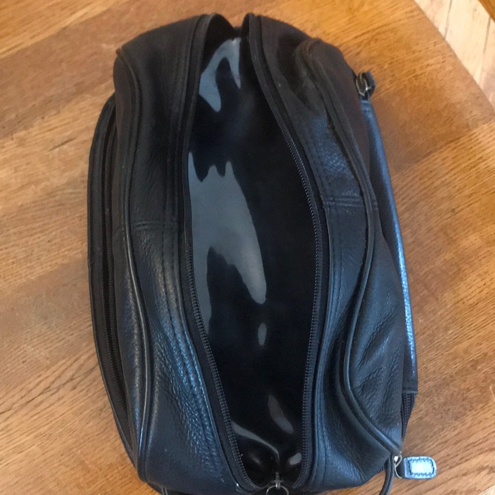 men utility case leather black great condition - Picture 3 of 5